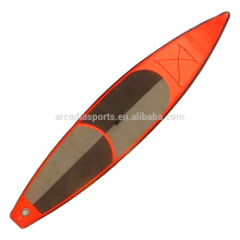 Planche de surf gonflable de course de vitesse rapide de surf sur l&#39;eau